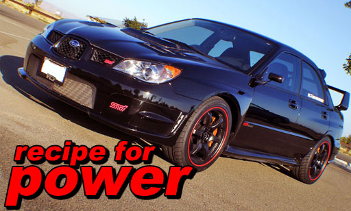 "Recipe for Power" STI 2006