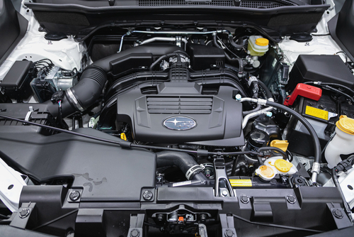 Novosibirsk,,Russia,Â,November,16,,2020:,Subaru,Forester,,Under,The