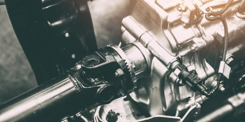 Vehicle,Shaft,Axle,Of,Power,Transmission,To,Wheel,Of,Truck