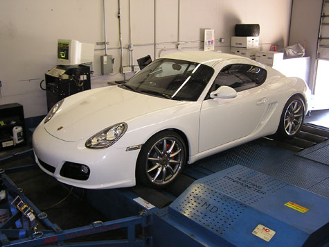 2011 Porsche Cayman S, built by 9 Elf Motorsports, Tuned by Fine Line Imports or FLI